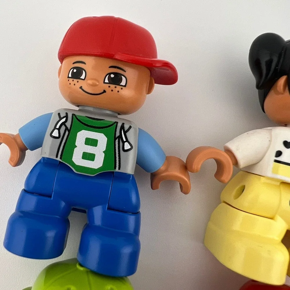 LEGO DUPLO Kids Figures Lot of 8 Mixed Styles Variants Preschool People Minifigs